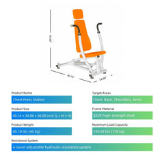 Chest Press Station - SXZFITNESS