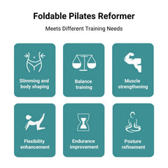 Foldable Pilates Reformer – Compact. Elegant. Powerful. - SXZFITNESS