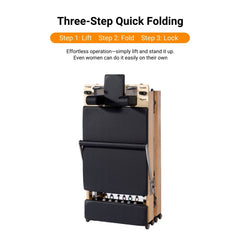 Foldable Pilates Reformer – Compact. Elegant. Powerful. - SXZFITNESS