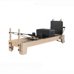 Pilates Reformer with Sitting Exercise Box, Pilates Machine for Studio or at - Home Gym Equipment - SXZFITNESS