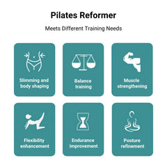 Premium Maple Wood Pilates Reformer - SXZFITNESS