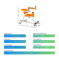 Rotation Trainer Machine - SXZFITNESS