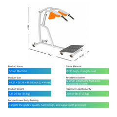 Squat Machine - SXZFITNESS