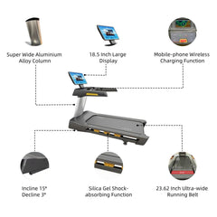 Treadmill – Redefine Your Run with Luxury & Performance - SXZFITNESS