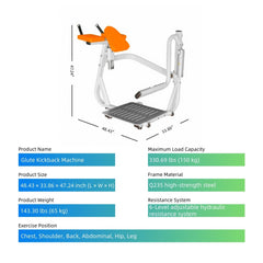 Glute Kickback Machine - SXZFITNESS